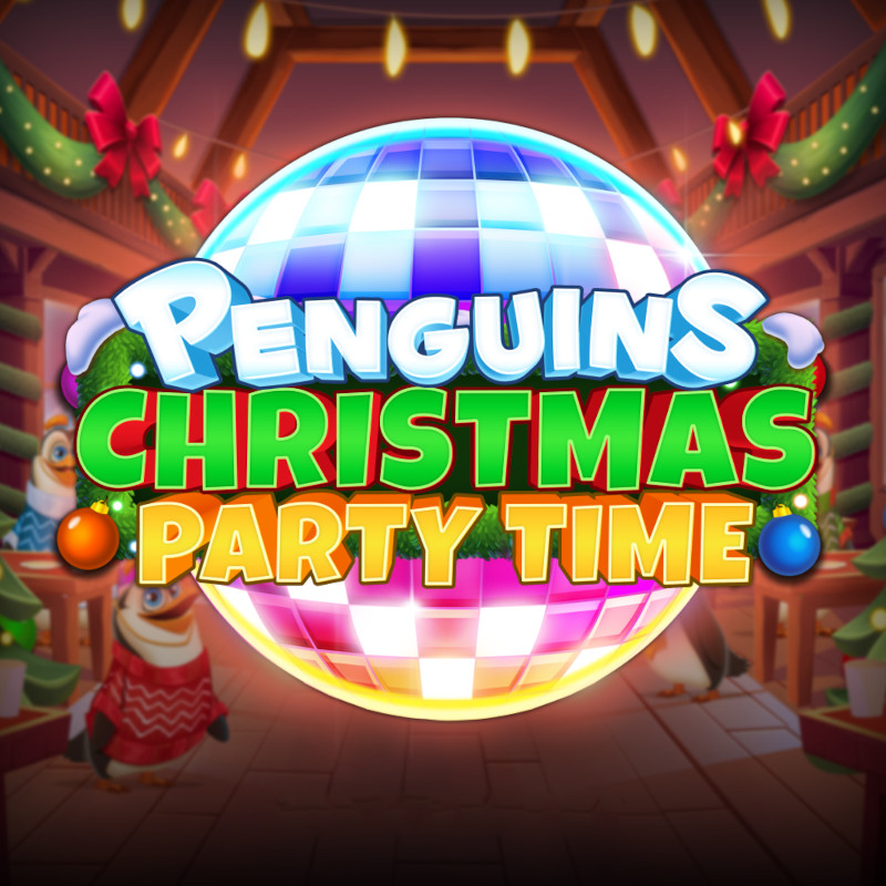 Penguins Christmas Party Time