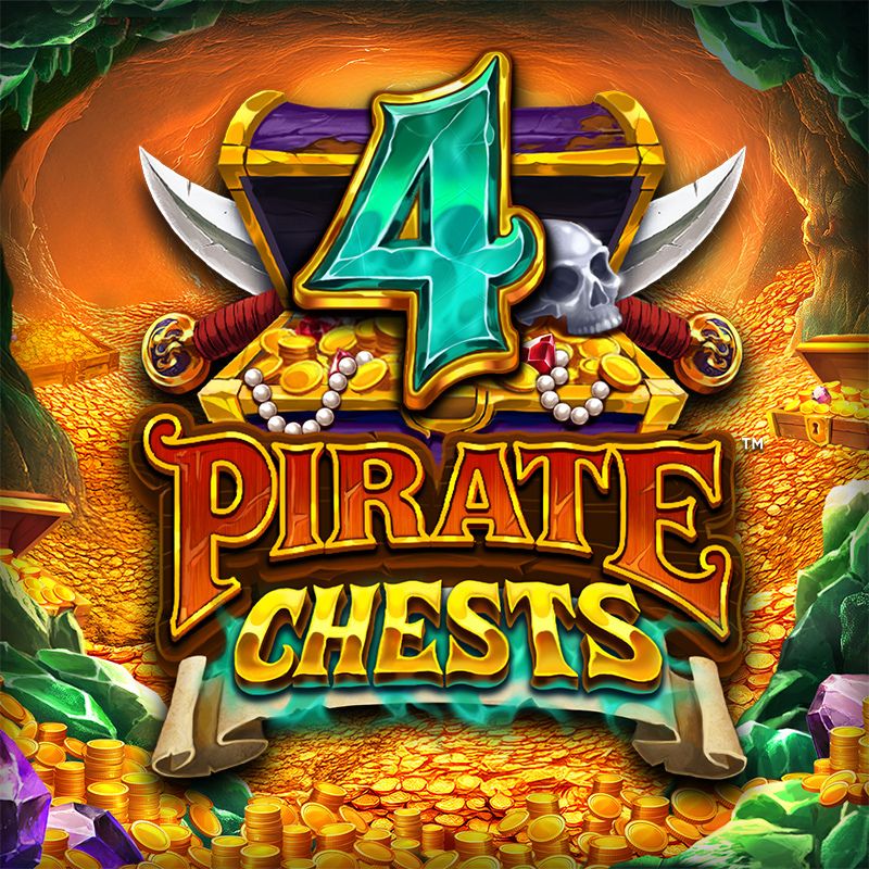 4 Pirate Chests