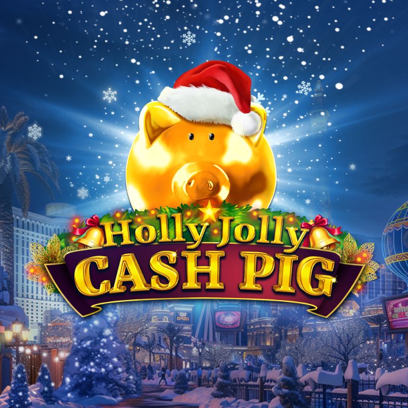 Holly Jolly Cash Pig