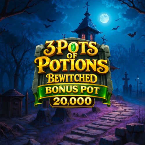 3 Pots of Potions Bewitched Bonus Pot 20,000